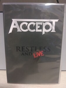 ☆ACCEPT☆RESTLESS AND LIVE【国内盤帯付】アクセプト ライヴ Blu-ray 日本語字幕＆解説付