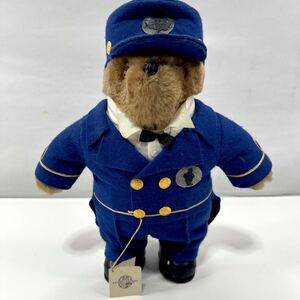 【希少】ヴィンテージ ぬいぐるみ 欧州鉄道 ORIENT EXPRESS テディベア くま クマ 限定(1563)