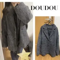 SALE‼️DOUDOU 【新品】シャギーコート