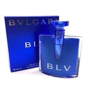 ほぼ未使用 BVLGARI ブルガリ ブルー オードパルファム 40ml 香水 フレグランス 化粧品 コスメ スプレー メンズ 男性用 管理RY24004652