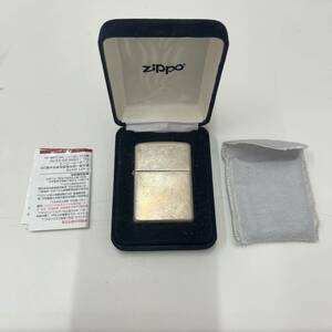 #7386A ZIPPO【STERLING スターリング シルバー】喫煙グッズ 喫煙具 コレクション タバコ オイルライター 2011年製品 現状品 中古 ジャンク