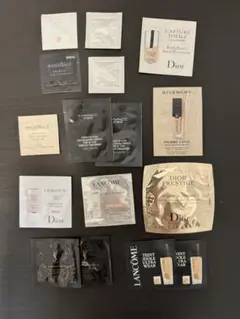 Dior, Givenchy, Lancôme, YSL,Mac,RMKサンプル