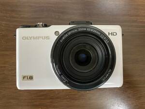 OLYMPUS デジタルカメラ XZ-1 ホワイト 1000万画素 1/1.63型高感度CCD 大口径F1.8 i.ZUIKO DIGITALレンズ 3.0型有機ELディスプレイ 