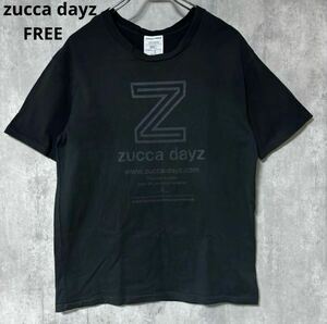 ズッカ　zucca dayz Tシャツ　黒　FREE