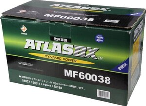 即日発送 税込 アトラス 新品バッテリー MF 60038　100AH　互換　BMW アウディ メルセデスベンツ W638 W639 W211 C215 W163 AMG E55 ワゴン