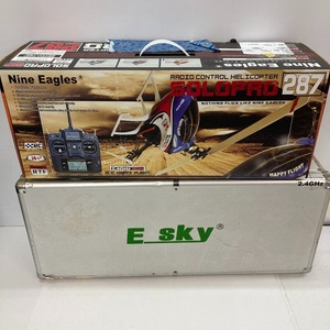 05w06229★1円~ R/C Nine Eagles ヘリコプター SOLOPRO287 2.4GHz e-sky BELT-CP X ラジコン ジャンク品 中古品