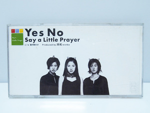 クリアケース付 Say a Little Prayer / YES NO 8cm CD シングル 短冊 barrier free 1999年 F