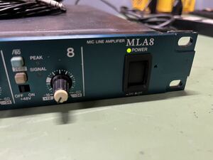 YAMAHA MLA8 8chマイクプリアンプ　中古品