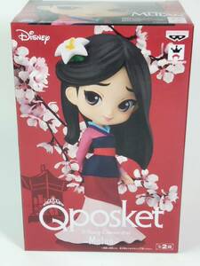 在庫4 / ディズニー ムーラン フィギュア Qposket Q posket Disney Characters Mulan Aノーマルカラー