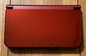 【動作確認済】 Newニンテンドー3DS LL メタリックレッド