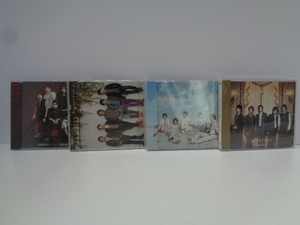 即決　中古　開封美品　　嵐　初回限定盤 4枚セット　CD+DVD　truth マイガール One Love 迷宮ラブソング