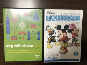 知育　キッズ　DVD kids Disney エクササイズEnglish songs ディズニー　英語　歌　シェーン　英会話　ACTION