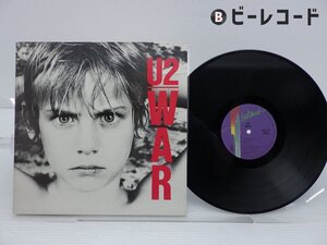 U2(ユー・ツー)「War(ウォー)」LP（12インチ）/Island Records(90067-1)/ロック○