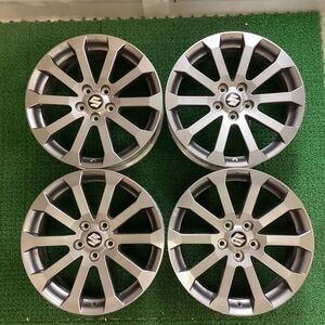 【736】スズキ エスクード 純正中古アルミホイール18×7J+45 114.3-5H 中古品4本