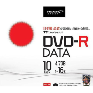 まとめ得 HIDISC HI DISC DVD-R データ用 高品質 10枚入 TYDR47JNP10SC x [2個] /l