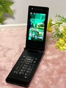 NTTdocomo ドコモ FOMA P-03B ブラック★ Panasonic パナソニック製 中古携帯電話 ガラケー 薄型 折り畳み Y44