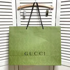 日曜日まで限定価格☆確実正規品☆GUCCI ショッパー　紙袋　グリーン(大)