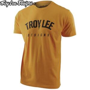 Troy Lee Designs トロイリーデザインズ TDA038 BOLT SHORT SLEEVE TEE カラー:MUSTARD サイズ:L