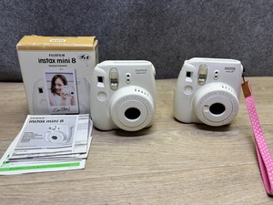 ☆FUJIFILM　 チェキ2台【instax mini8／instax mini8＋】☆