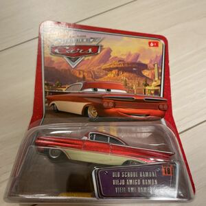 マテル カーズオールド　スクール　ラモーン　スペシャル　メタリック　レッド ミニカー キャラクター カー　MATTEL CARS OLD