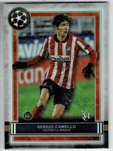 2020-21 Topps Museum Collection UEFA Champion League Sergio Camello RC