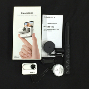 1円 Insta360 GO 3 CINSABKA 64GB アクションカメラ デジタルビデオカメラ 付属品あり