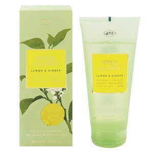 4711 アクアコロニア レモン＆ジンジャー シャワージェル 200ml 4711 ACQUA COLONIA LEMON AND GINGER AROMA SHOWER GEL 新品 未使用