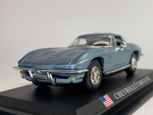 シボレー コルベット Chevrolet Corvette C2 1963 1/43 - デルプラド delprado