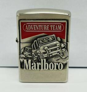 O218-T8-1037 ▲ ZIPPO ジッポー ADVENTURE TEAM Marlboro マルボロ オイルライター 喫煙具 喫煙グッズ 火花あり