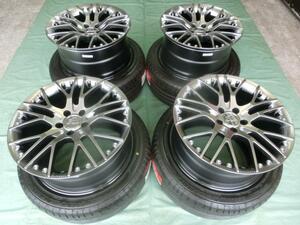 新品 carlsson1/10X BE(5H/114,3)&ブリヂストン S007A 225/45-19 アテンザ 4本セット