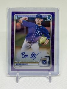 250枚限定 1ST BOWMAN ベン・ヘルナンデス サイン 直書き 2020 Bowman Baseball MLB AUTO BEN HERNANDEZ