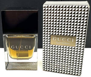 ★グッチ香水・GUCCI Pour Homme EDT Natural Spray 50ml ★展示USED/残量約98%★約49ml 地下冷暗倉庫保管/超激レア超人気・廃盤/入手困難