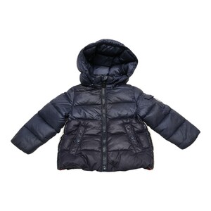 モンクレール ダウンジャケット キッズサイズ: 12/18 M G32-003 ネイビー ポリウレタン ダウンフェザー MONCLER 【中古】