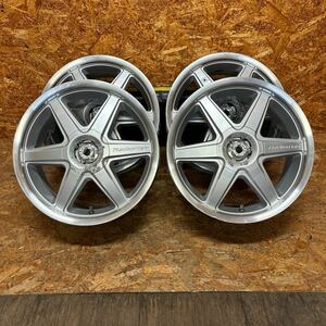 希少サイズ☆レーシングハート☆17×7J+40☆100/114.3-4穴☆走り屋　ドリフト　JDM