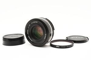 Nikon Ai-S NIKKOR 50mm F1.8 50 1:1.8 ニコン AISニッコール パンケーキレンズ MFレンズ