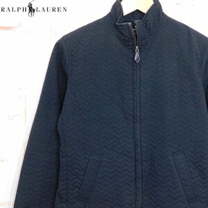 ラルフローレン RALPH LAUREN■裏フリースコットンジップジャケット　ジャンパー　ブルゾン■9※0d25222