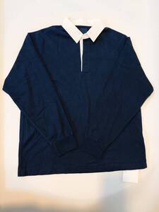 visvim ICT 　LARKHAM L/S RUGGER (N.D.)　DK.INDIGO SIZE２