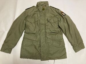 美品 Vintage US ARMY M-65 Field Jacket 3rd ライナー付き S / 米軍実物 USA製 フィールドジャケット ミリタリー AIRBORNE M65 デニーロ