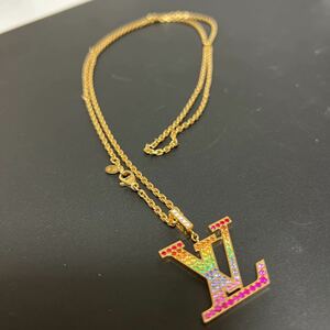 LV ルイ・ヴィトン　ネックレス　レインボー