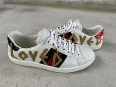 GUCCI エース エンブロイダリー LOVEDスニーカー