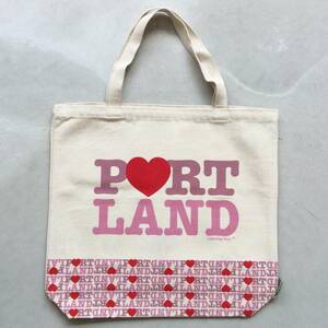 Heart Portland トートバッグ / [little bay root] オレゴン州ポートランド