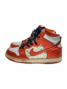 NIKE◆DUNK HIGH PRO SB SUPREME/ダンクハイプロシュプリーム/オレンジ/307385-181/2//