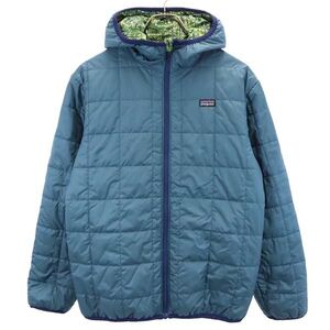 パタゴニア アウトドア 中綿ジャケット ネイビー系 patagonia ロゴ メンズ