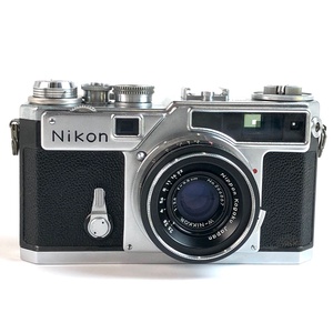 ニコン Nikon SP ＋ W-NIKKOR (.C) 35mm F2.5 3.5cm ブラック Sマウント フィルム レンジファインダーカメラ 【中古】