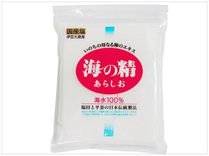 ［即決・送料無料］海の精 240g 国産天然塩 立体塩田 平釜 減塩より良質な塩を