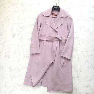 美品　MaxMara マックスマーラ　クチートアマーノ　カシミヤ　ベルト　コート　送料無料