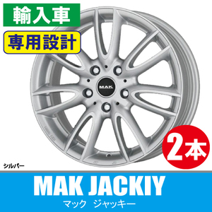 4本で条件付送料無料 MINI専用 2本価格 MAK ジャッキー S 16inch 4H100 6.5J+48 ミニ(R50系/R56系)