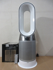 S6243 中古 dyson ダイソン HP04 空気清浄機能付ファンヒーター ホワイト/シルバー 2018年製 リモコン＆交換用フィルター付