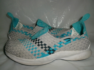 ★NIKE AIR WOVEN `07製ナイキ 312422-041 エアウーブン グレー/サックス/ネイビー 着用回数少