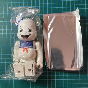 ベアブリックシリーズ33/SF/ゴーストバスターズ .マシュマロマン.100%bear brick